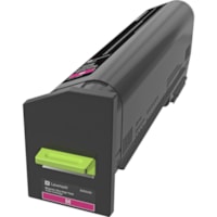 Cartouche toner D'origine Élevé Rendement Laser - Magenta - 1 chaque Lexmark - Laser - Rendement Élevé - 1 Unité