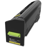 Lexmark Original Toner Cartridge - Laser - Ultra High Yield - Yellow - 1 Each