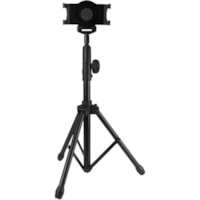 StarTech.com Adjustable Tablet Tripod Stand - For 6.5" to 7.8" Wide Tablets - Height adjustable from 29.3" to 62" (74.5 cm to 157 cm) - Rotate the tablet 360 degrees - Tilt the screen to your preferred viewing angle - Present content with a steady screen - TAA compliant - Detachable Holder - Adjusta