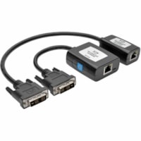 Tripp Lite series B140-101X-U video Console/Extender - 1 Input Device - 1 Output Device - 125 ft (38100 mm) Range - 2 x Network (RJ-45) - 2 x USB - 1 x DVI In - 1 x DVI Out - WUXGA - 1920 x 1200 - Twisted Pair - Category 6 