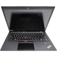 Ultrabook ThinkPad X1 Carbon 4th Gen 20FB002MUS 14 po - Full HD - (Intel Core i5 6e génération i5-6200U) - 8 Go - 128 Go SSD - Anglais Clavier - Noir Lenovo - Intel Morceau - 1920 x 1080 - Windows 7 Professionnel - Intel HD Graphics 520 - Technologie IPS - Appareil photo/Webcam - IEEE 