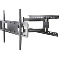 Kanto FMC4 Wall Mount for TV - Black - 1 Display(s) Supported - 60" Screen Support - 100 lb (45359.24 g) Load Capacity - 600 x 400, 100 x 100 - Steel - 1