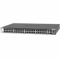 Commutateur de niveau 3 ProSafe M4300 M4300-52G (GSM4352S) 50 Ports Gérable - Gigabit Ethernet, 10 Gigabit Ethernet - 10GBase-T, 1000Base-T, 10GBase-X Netgear - 50 Ports - Gérable - Gigabit Ethernet, 10 Gigabit Ethernet - 10GBase-T, 1000Base-T, 10GBase-X - 3 Couche supportée - M