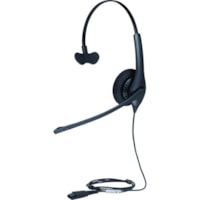 Jabra BIZ 1500 Headset - Mono - Quick Disconnect - Wired - 300 Ohm - 20 Hz to 4.50 kHz - Over-the-head - Monaural - Supra-aural - 3.1 ft Cable - Noise Canceling