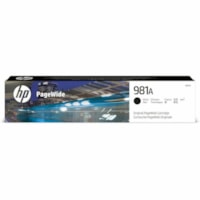 HP 981A (J3M71A) Original Page Wide Ink Cartridge - Single Pack - Black - 1 Each - 6000 Pages