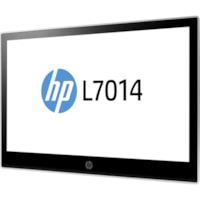 HP L7014 14" Class WXGA LCD Monitor - 16:9 - Black, Asteroid - 14" Viewable - LED Backlight - 1366 x 768 - 14.4 Million colors - 200 cd/m² - 16 ms - DisplayPort