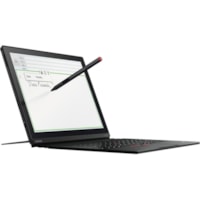 Lenovo ThinkPad X1 Tablet 20GG0034US 12" Touchscreen Detachable 2 in 1 Notebook - Full HD Plus - Intel Core M 6th Gen m7-6Y75 - 16 GB - 512 GB SSD - Black - Intel Chip - 2160 x 1440 - Windows 10 Pro - Intel HD Graphics 515 - In-plane Switching (IPS) Technology - Front Camera/Webcam - 10 Hours Batter