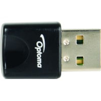 Adaptateur Wi-Fi WUSB IEEE 802.11n pour Projecteur Optoma - USB Type A - 300 Mbit/s - 2.40 GHz ISM - 328.1 pi Portée en Intérieur - Externe