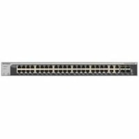 Netgear ProSafe XS748T Layer 3 Switch - 44 Ports - Manageable - 10 Gigabit Ethernet, Gigabit Ethernet - 10GBase-SR, 1000Base-SX, 1000Base-LX, 10GBase-LR, 10GBase-T - 3 Layer Supported - Modular - Twisted Pair, Optical Fiber - 1U - Rack-mountable, Desktop