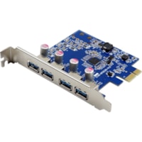 Adaptateur USB - PCI Express 2.0 x1 - Carte enfichable VisionTek - PCI Express 2.0 x1 - Carte enfichable - 4 Port(s) USB - 4 Port(s) USB 3.0 - PC