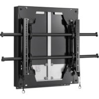 Chief MSD1U Wall Mount for Monitor - Black - 1 Display(s) Supported - 136 lb (61688.56 g) Load Capacity - 100 x 100, 650 x 400