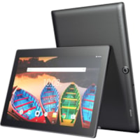 Lenovo Tab3 10 Business ZA0X0018US Tablet - 10.1" - MediaTek MT8161 - 2 GB - 32 GB Storage - Android 6.0 Marshmallow - Slate Black - Cortex A53 Quad-core (4 Core) 1.30 GHz - microSD Supported - 1920 x 1200 - In-plane Switching (IPS) Technology Display - 5 Megapixel Front Camera