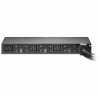 APC by Schneider Electric Basic Rack PDU AP6037A - Basic - NEMA L15-30P - 3 x IEC 60320 C19 - 200 V, 208 V - 8.60 kW - Overcurrent Protection - 12 ft (3.66 m) Cord Length - 1U - Rack-mountable - Tower