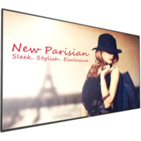 Philips Signage Solutions D-Line Display - 65,5 po (1663,70 mm) LCD - 1920 x 1080 - Direct LED - 450 cd/m² - 1080p - HDMI - USB - DVI - Série - Réseau sans-fil - Ethernet