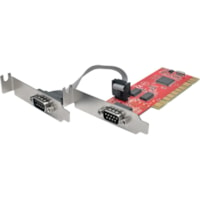 Tripp Lite by Eaton Adaptateur série PCI-D9-02-LP - Format Low-Profile Carte enfichable - PCI - PC, Linux - 2 x Nombre de ports série externes