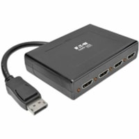 Tripp Lite by Eaton B156-004-HD-V2 4-Port DisplayPort 1.2 to HDMI MST Hub - 3840 × 2160 - DisplayPort - 4 x HDMI Out 