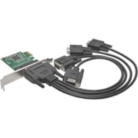 Tripp Lite by Eaton Adaptateur Multiport Serial PCE-D9-04-CBL - PCI Express x1 - Carte enfichable