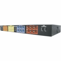 Middle Atlantic Unité de distribution d'alimentation PD-DC-125R - NEMA 5-15P - 4 x USB - 120 V AC - 6 pi Longueur de Cordon - 1U - Montable en rack, Montable en armoire, Encastrable, Fixation murale