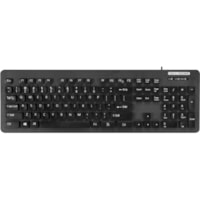 Man & Machine L Cool Keyboard - Cable Connectivity - USB Interface - English (US) - Windows, Linux, Mac - Black