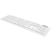 Man & Machine L Cool Keyboard - Cable Connectivity - USB Interface - English (US) - Windows, Linux, Mac - White