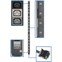 Tripp Lite by Eaton PDU3V51 51-Outlet PDU - 51 x IEC 60320 C13 - 230 V AC - 12.60 kW - 0U - Vertical - Rack-mountable