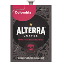 Alterra Alterra Colombia Coffee - Compatible with Flavia - Regular - Medium - 100 / Carton