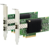 Lenovo Adaptateur de Bus Hôte Fibre Channel - PCI Express 3.0 x8 - 16 Gbit/s - 1 x Total de ports de fibre optique - SFP+ - Carte enfichable