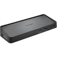 Kensington SD3650 Universal USB 3.0 Docking Station - USB 3.0 - 6 x USB Ports - 2 x USB 2.0 - 4 x USB 3.0 - Network (RJ-45) - HDMI - DisplayPort - Audio Line Out - Microphone - Docking