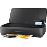 HP Officejet 250 Wireless Inkjet Multifunction Printer-Color-Copier/Scanner-20 ppm Mono/19 ppm Color Print-4800x1200 Print-Manual Duplex Print-500 Pages Monthly-50 sheets Input-Color Scanner-600 Optical Scan-Wireless LAN - Copier/Printer/Scanner - 20 ppm Mono/19 ppm Color Print - 4800 x 1200 dpi Pri