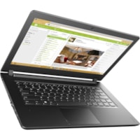 Ordinateur Portable IdeaPad 110-15IBR 80T70012US 15.6po - (Intel Celeron N3060) - 4 Go - 500 Go HDD - Anglais (USA) Clavier - Noir Lenovo - 1366 x 768 - Windows 10 Famille - Intel HD Graphics 400 - Nématique Torsadé (TN) - IEEE 802.11ac Norme du réseau sans-fil