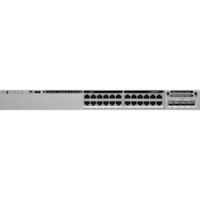 Cisco Catalyst WS-C3850-24U Ethernet Switch - 24 Ports - Manageable - 10/100/1000Base-T - Refurbished - 2 Layer Supported - Twisted Pair - 1U - Rack-mountable, Desktop