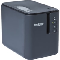 Brother P-touch PT-P950NW Desktop Thermal Transfer Printer - Monochrome - Label Print - USB - Serial - Wireless LAN - 3.15 in/s (80 mm/s) Mono - 360 x 720 dpi - 1.42" (36 mm) Label Width