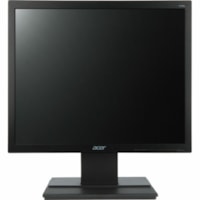 Moniteur LCD V196L 19 po Classe SXGA - 5:4 - Noir Acer - 19 po Visible - Filme nématique torsadé (TN Film) - LED Rétroéclairage - 1280 x 1024 - 16,7 Millions de Couleurs - 250 cd/m² - 5 ms - 75 Hz Fréquence de rafraîchissement - VGA