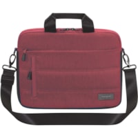 Targus Groove X TSS83905CA Carrying Case (Slipcase) for 13" (330.20 mm) Apple iPad MacBook Pro (Retina Display) - Burgundy - Scratch Resistant Interior, Dust Resistant Interior, Wear Resistant, Water Resistant, Damage Resistant Corner - Polyester Body - Handle, Shoulder Strap, Trolley Strap - 10.20"