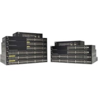 Commutateur de niveau 3 350 SG350-10P 10 Ports Gérable - Gigabit Ethernet - 10/100/1000Base-TX, 1000Base-X Cisco - 10 Ports - Gérable - Gigabit Ethernet - 10/100/1000Base-TX, 1000Base-X - 3 Couche supportée - Modulaire - 2 Emplacements SFP - Fibre Optique, Paire torsadée 