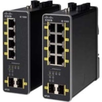 Commutateur Ethernet 1000 IE-1000-8P2S-LM 8 Ports Gérable - Gigabit Ethernet, Fast Ethernet - 1000Base-X, 10/100Base-TX Cisco - 8 Ports - Gérable - Gigabit Ethernet, Fast Ethernet - 1000Base-X, 10/100Base-TX - 2 Couche supportée - Modulaire - 2 Emplacements SFP - Paire torsad&ea