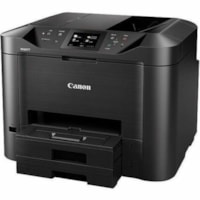 Canon MAXIFY MB5420 Wireless Inkjet Multifunction Printer - Color - Copier/Fax/Printer/Scanner - 600 x 1200 dpi Print - Automatic Duplex Print - Up to 30000 Pages Monthly - Color Flatbed Scanner - 1200 dpi Optical Scan - Color Fax - Ethernet - Wireless LAN - Apple AirPrint, Canon PRINT Application, 