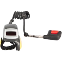 Zebra RS4000 1D Corded Ring Scanner - Cable Connectivity - 116 scan/s - 1D - Laser