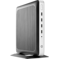 HP t630 Thin Client - AMD G-Series Quad-core (4 Core) 2 GHz - 4 GB RAM DDR4 SDRAM - 8 GB Flash - AMD Radeon R6E Graphics - Gigabit Ethernet - HP Smart Zero - DisplayPort - Network (RJ-45) - 7 Total USB Port(s) - 4 USB 2.0 Port(s) - 3 USB 3.0 Port(s) - 65 W