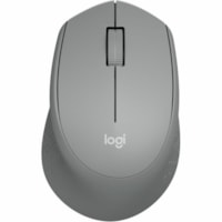 Logitech SILENT PLUS M330 Mouse - Mechanical - Cable - Gray, Yellow - USB - 1000 dpi - Scroll Wheel - 3 Button(s) - Right-handed