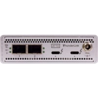 ATTO Thunderbolt/Fibre Channel Host Bus Adapter TLFC-3322-D00 - Thunderbolt 3 - 40 Gbit/s, 32 Gbit/s - 2 x Total de ports de fibre optique - 2 x Por(s) LC - 2 x Total d'emplacements d'expansion - SFP+ - Externe