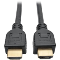 Tripp Lite series HDMI Audio/Video Cable - 10 ft (3.05 m) HDMI A/V Cable for Projector, Monitor, TV, Home Theater System, Audio/Video Device, iPad, A/V Receiver, Blu-ray Player, Desktop Computer, Gaming Controller - First End: 1 x HDMI 1.4 Digital Audio/Video - Male - Second End: 1 x HDMI 1.4 Digita