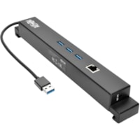 Tripp Lite by Eaton U342-GU3 USB 3.0 Docking Station - for Tablet PC - USB 3.0 - 3 x USB Ports - 3 x USB 3.0 - Network (RJ-45) - Wired