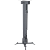 Manhattan Projector Mount, Ceiling or Wall, Tilt & Swivel, Height Range: 43-65cm, Max 20kg, Black, Lifetime Warranty - Height Adjustable - 44.09 lb (20000 g) Load Capacity