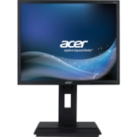 Acer B196L 19" LED LCD Monitor - 4:3 - 5ms - 19" Viewable - In-plane Switching (IPS) Technology - LED Backlight - 1280 x 1024 - 16.7 Million Colors - 250 cd/m² - 5 ms - 60 Hz Refresh Rate - Speakers - DVI - VGA - DisplayPort