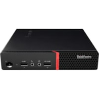 Lenovo ThinkCentre M715q 10M30009US Desktop Computer - AMD A-Series A12-9800E - 8 GB - 128 GB SSD - Tiny - Windows 10 Pro 64-bit - English (US) Keyboard