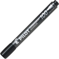 Pilot SCA-100 Permanent Marker - 1 mm Marker Point Size - Bullet Marker Point Style - Black Alcohol Based Ink