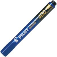 Pilot SCA-400 Permanent Marker - 4 mm Marker Point Size - Chisel Marker Point Style - Blue Alcohol Based Ink