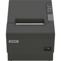 Epson TM-T88VI Desktop Direct Thermal Printer - Monochrome - Receipt Print - Ethernet - USB - Serial - 11.81 in/s Mono - 180 x 180 dpi - 3.15" Label Width - 300 mm/s Mono - 180 x 180 dpi - 3.15" (80 mm) Label Width