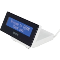 Epson DM-D30 (101): Customer Display for TM-M30 White - VFD - 20 x 2 - USB - White